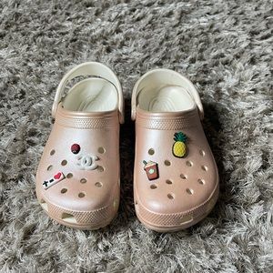 Peachy crocs